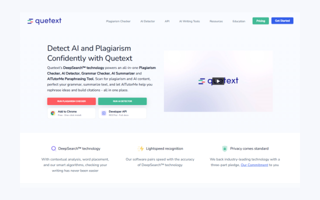 quetext.com home page