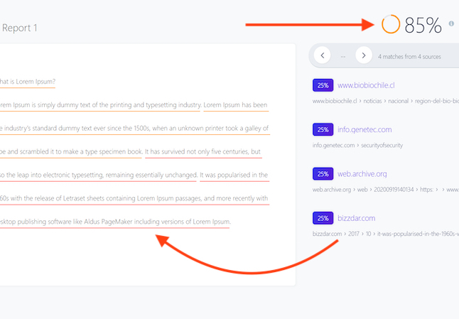 how to check text for plagiarism